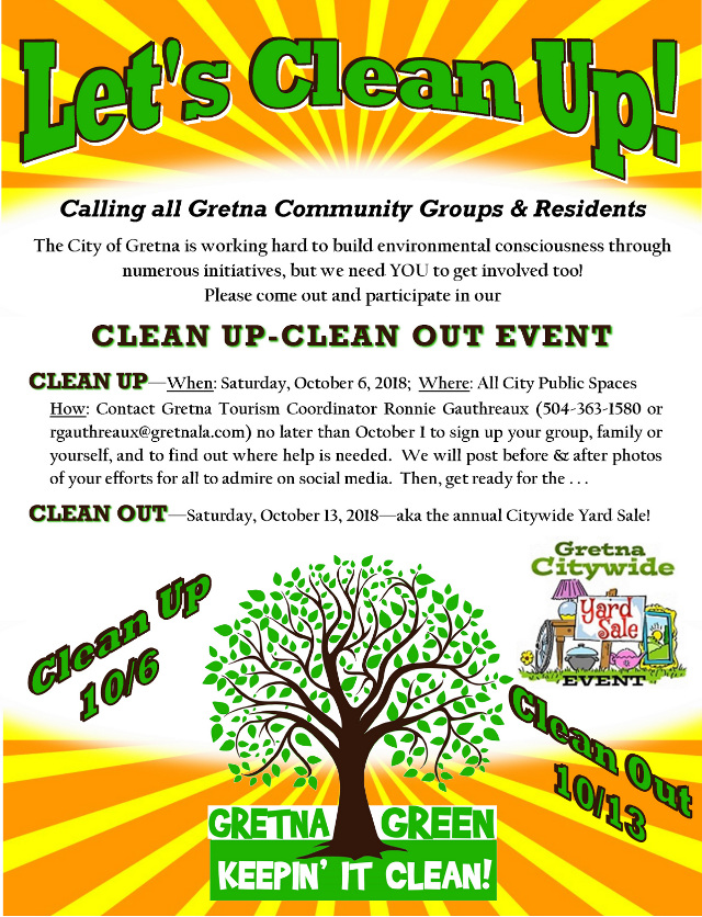 Clean Up Clean Out Flyer