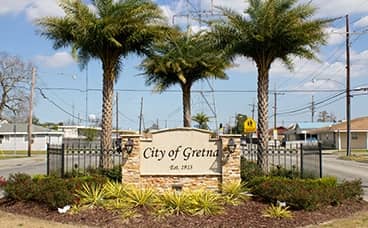 An image representing City of Gretna signage.
